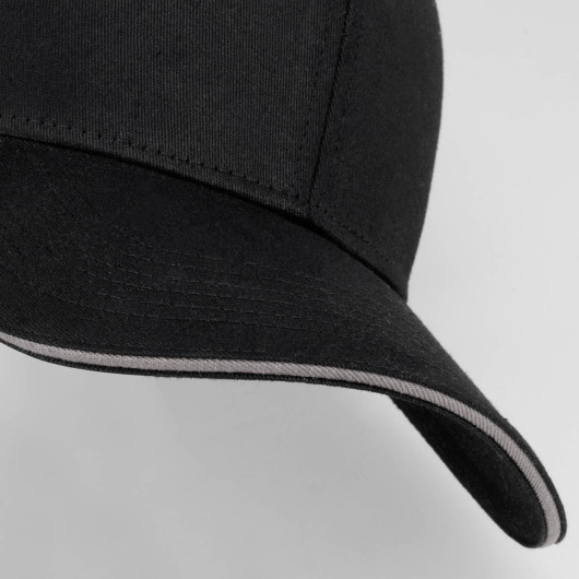 Swiss Peak 6 Panel Caps Bill